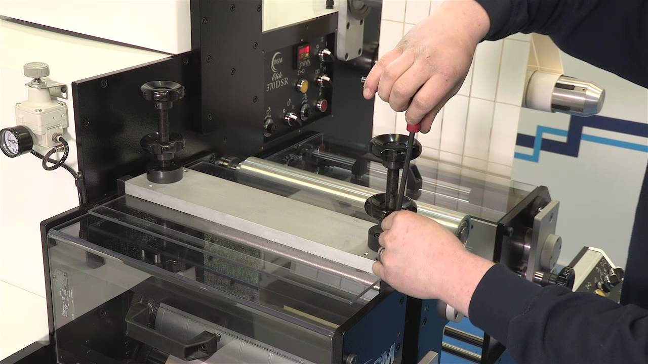 BGM Elite MDSR Large Capacity Unwind Die Cut Slitter rewinder