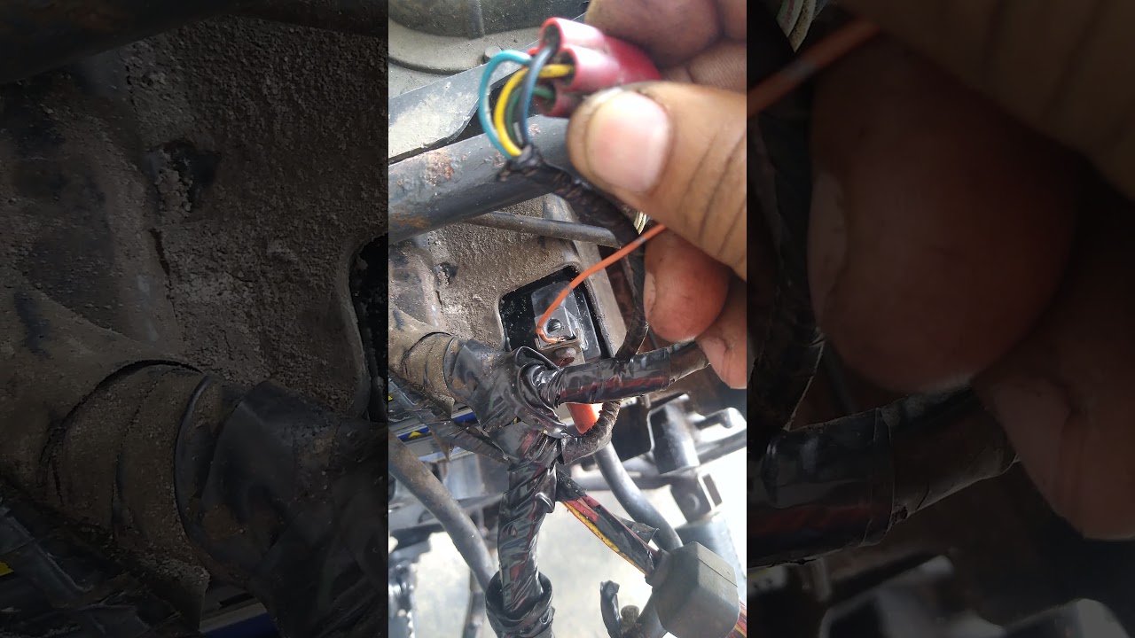 XRE com problema de elétrica não aciona bomba de combustível.