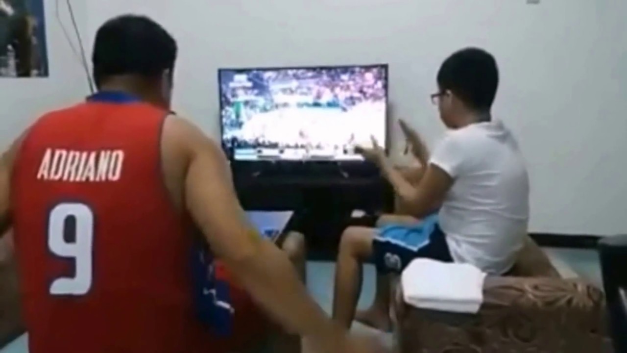 justin brownlee game winning shot and fans reaction