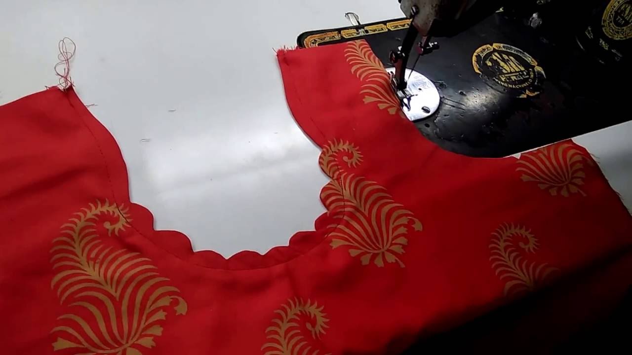 kangura neck design/latest suit neck design cutting&stitching in Hindi