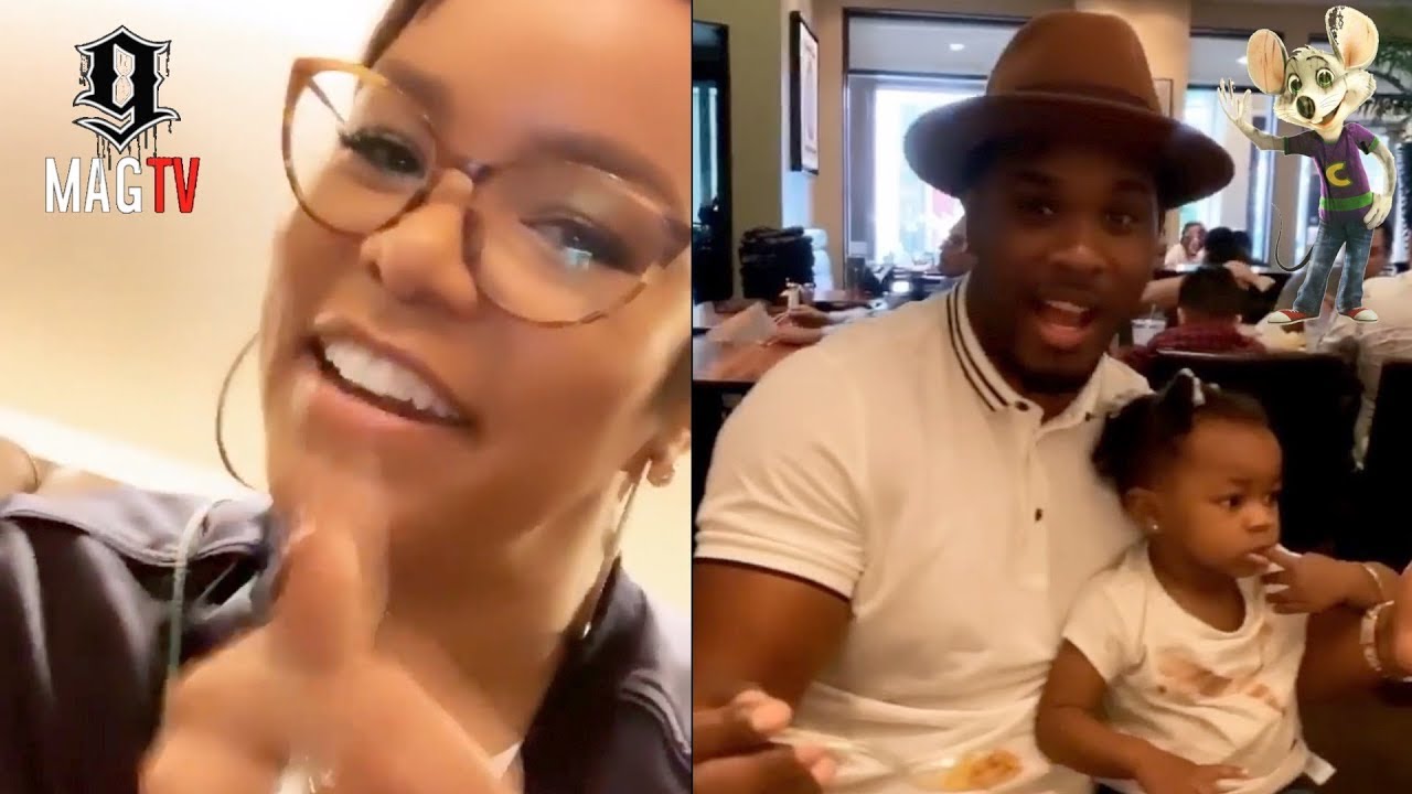 Letoya Luckett Teases Hubby Tommie For Working At Chuck E. Cheese! 🐭
