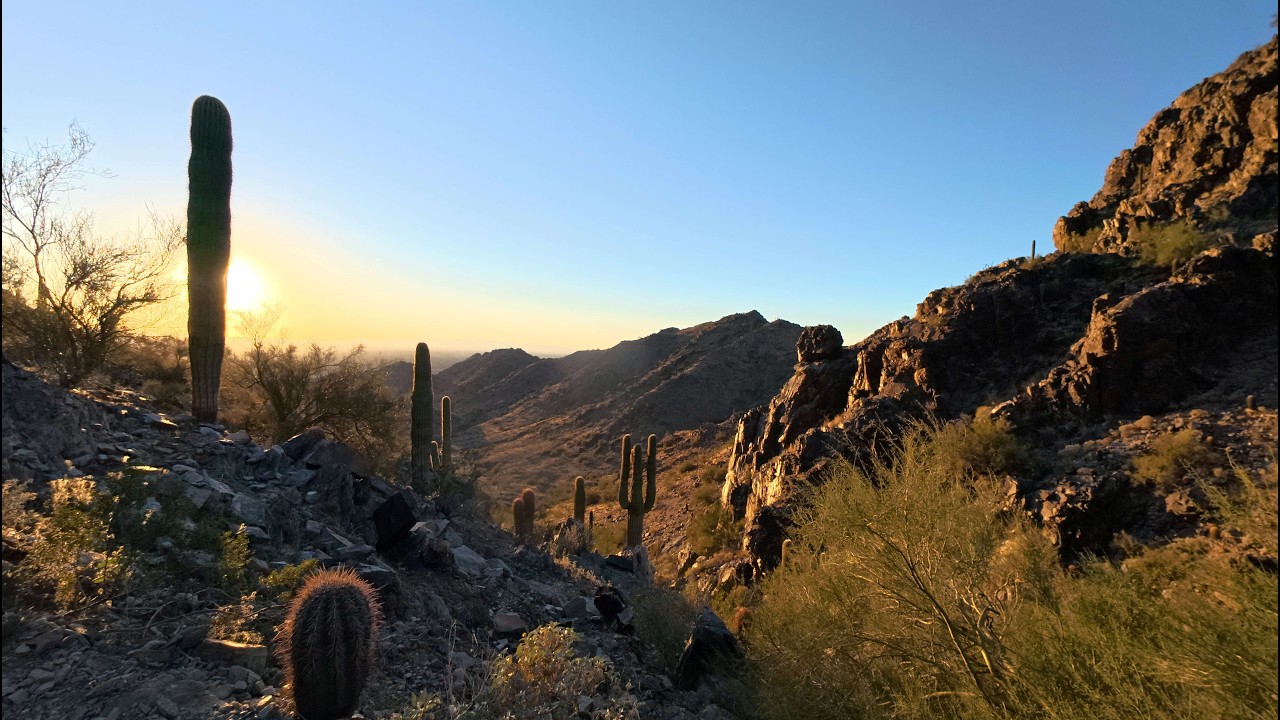 Phoenix Mountain Preserve: The Freedom Trail Loop (Incomplete)