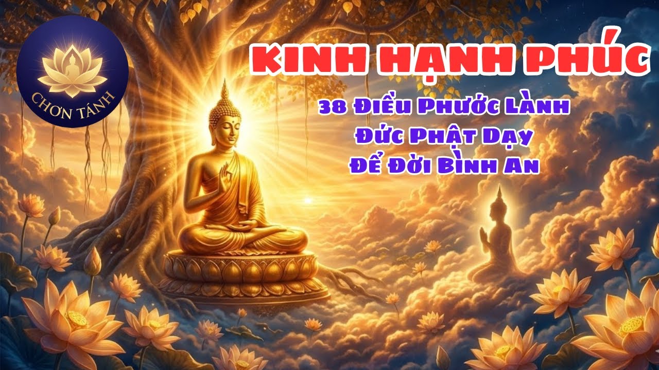 38 Điều Phước Đức Lớn Nhất | Lời Phật Dạy Để Cải Đổi Vận Mệnh & Bình An | Kinh Hạnh Phúc #PhatPhap