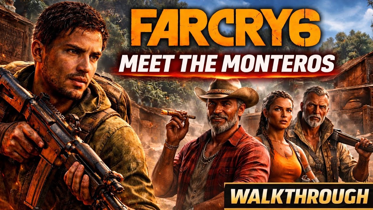Far Cry 6 – Meet The Monteros | Full Mission Gameplay Walkthrough (PS5, No Commentary)