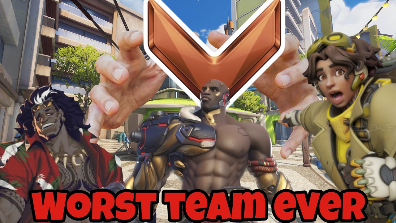 This is the WORST OVERWATCH team EVER