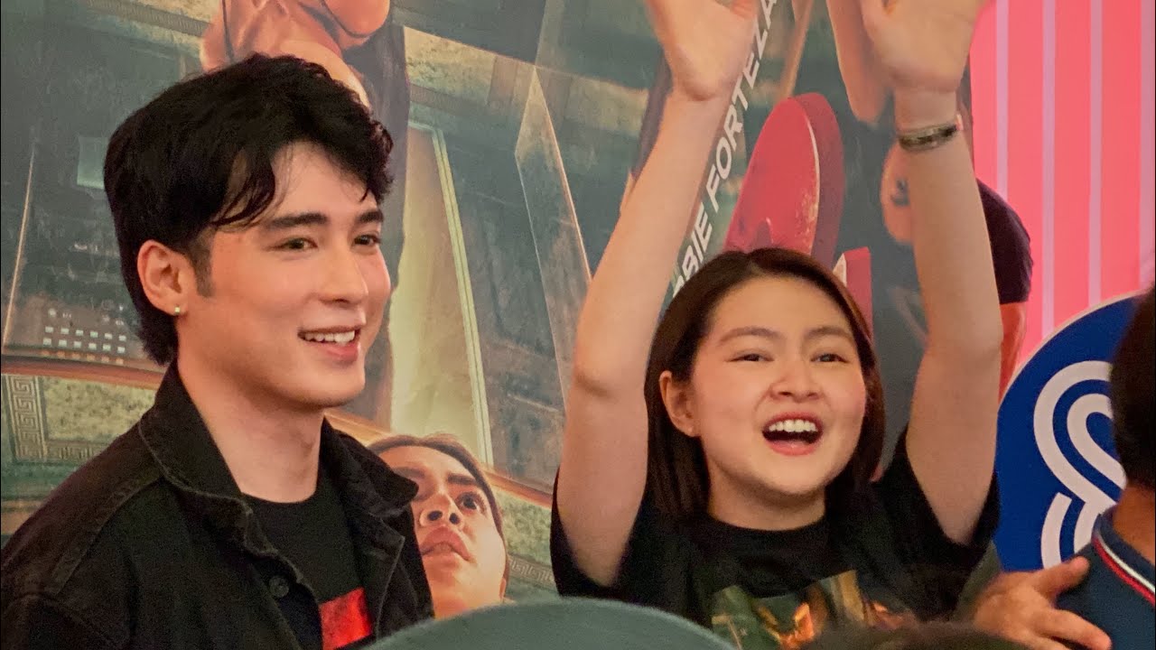 BARBIE FORTEZE JC ALCANTARA DINUMOG SA P77 MOVIE  MEET AND GREET LIVE AT SM NORTH EDSA LOBBY