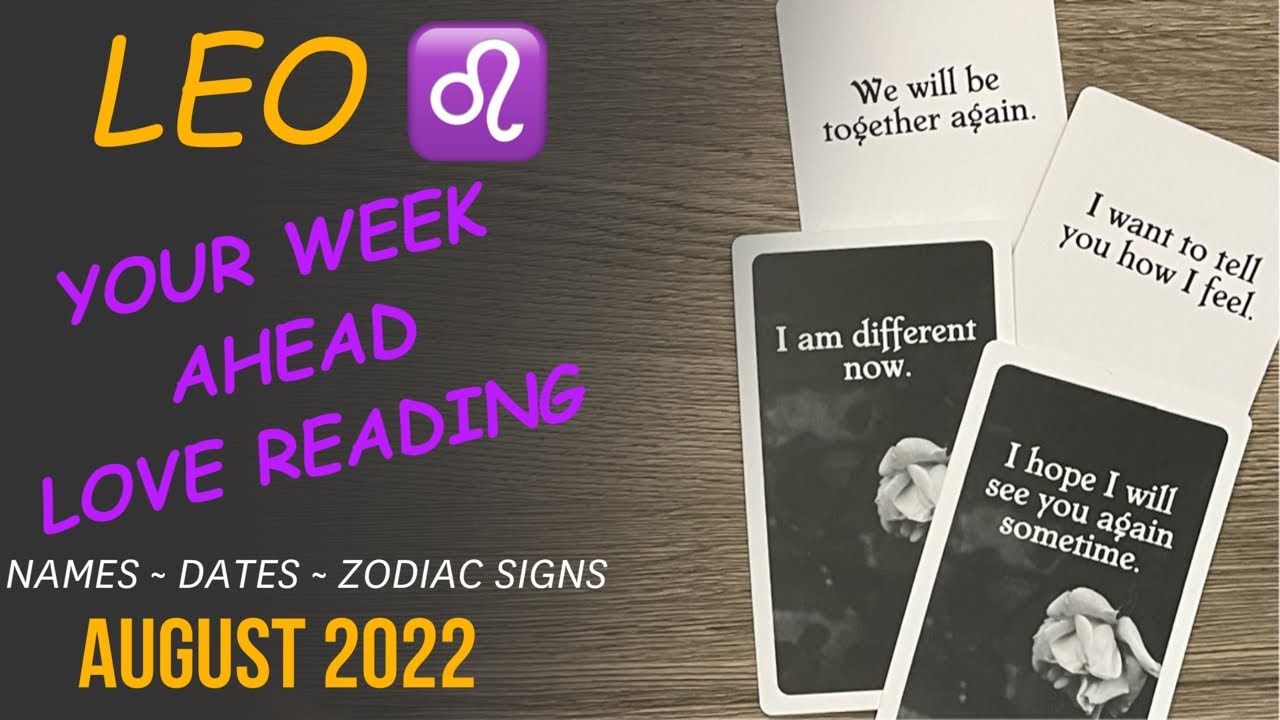 Leo ♌️ WOW! Oh Snap… Now They Want You All of a Sudden ❤️‍🩹 August 2022 Leo Love Tarot Reading