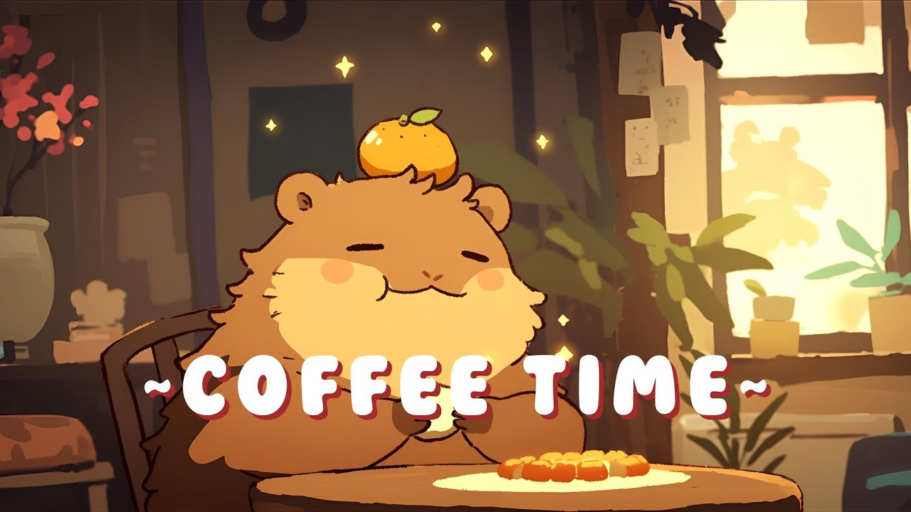 [Full Hour] Capybara Beats Radio - Cozy Japanese Lofi Mix ~ Gentle Feelings ~ 🦫 🎵 ✨