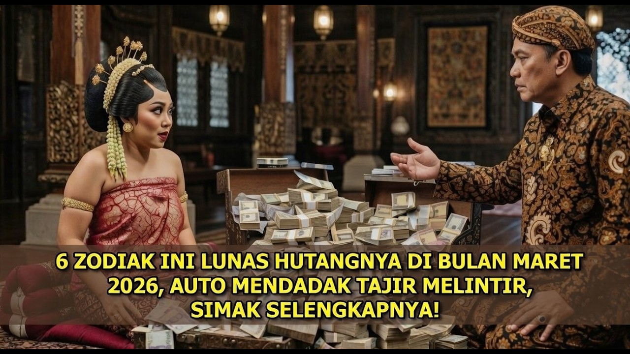 6 ZODIAK INI LUNAS HUTANGNYA DI BULAN MARET 2026, AUTO MENDADAK TAJIR MELINTIR,SIMAK SELENGKAPNYA!