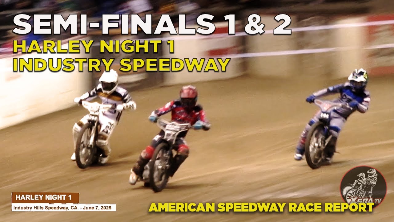 Fast Guys Speed Through the Semis at Industry Hills Speedway! #crash