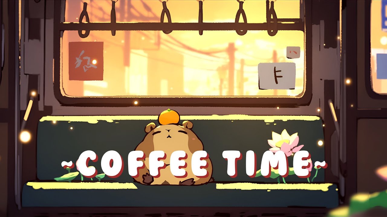 [1 Hour] Capybara Beats Radio | Chill Jazz Beats to Relax/Study 🌸 ☕