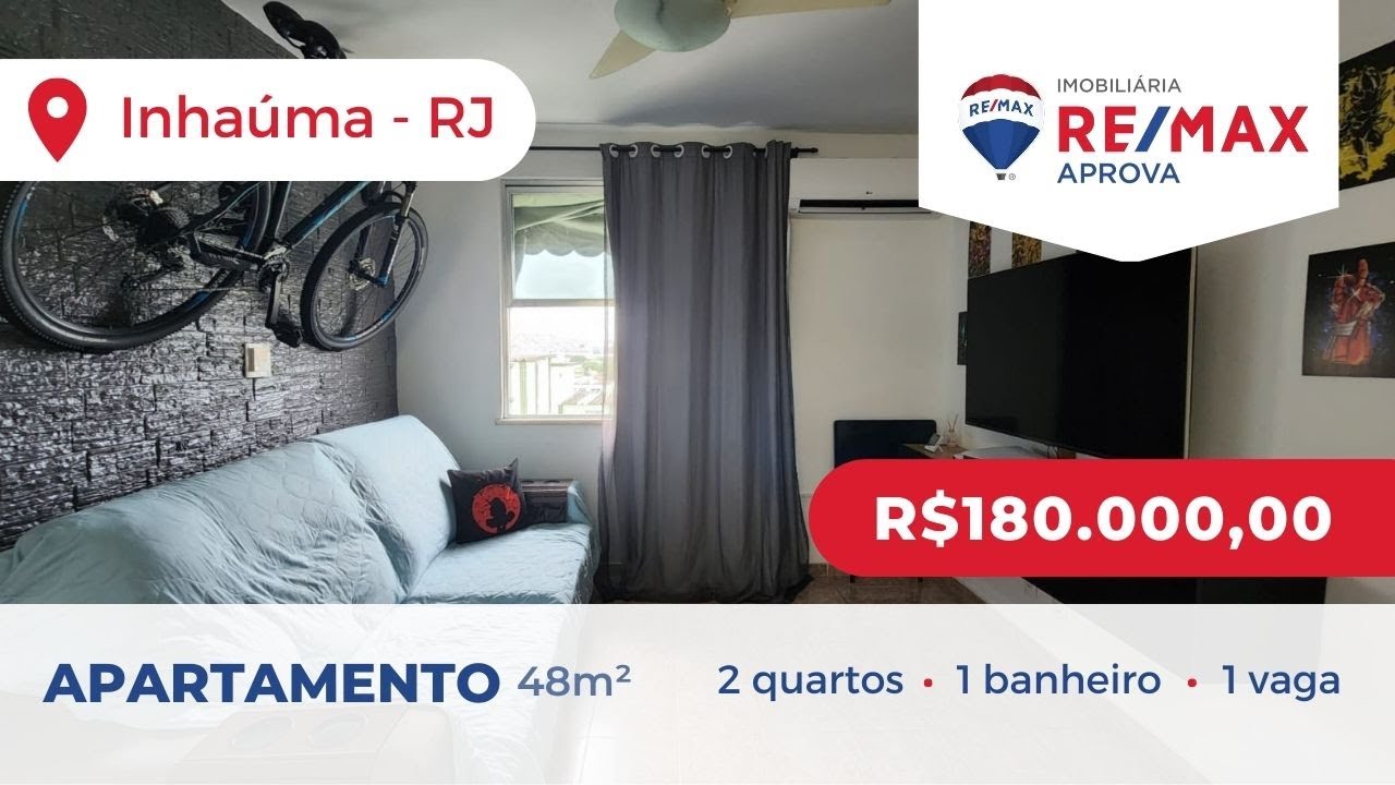 Apartamento 2 quartos mobiliado por R$180.000,00 em Inha&uacute;ma - Rio de Janeiro/RJ