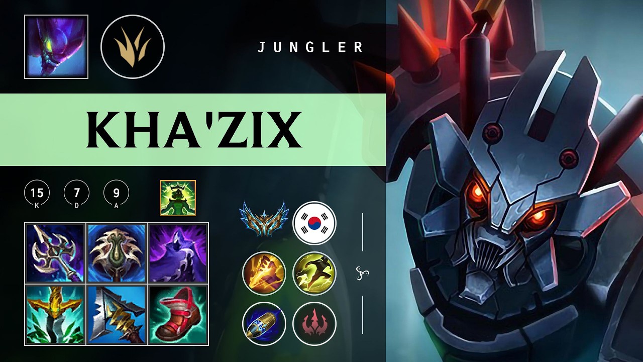Kha'Zix Jungle vs Talon - KR Challenger Patch 26.04