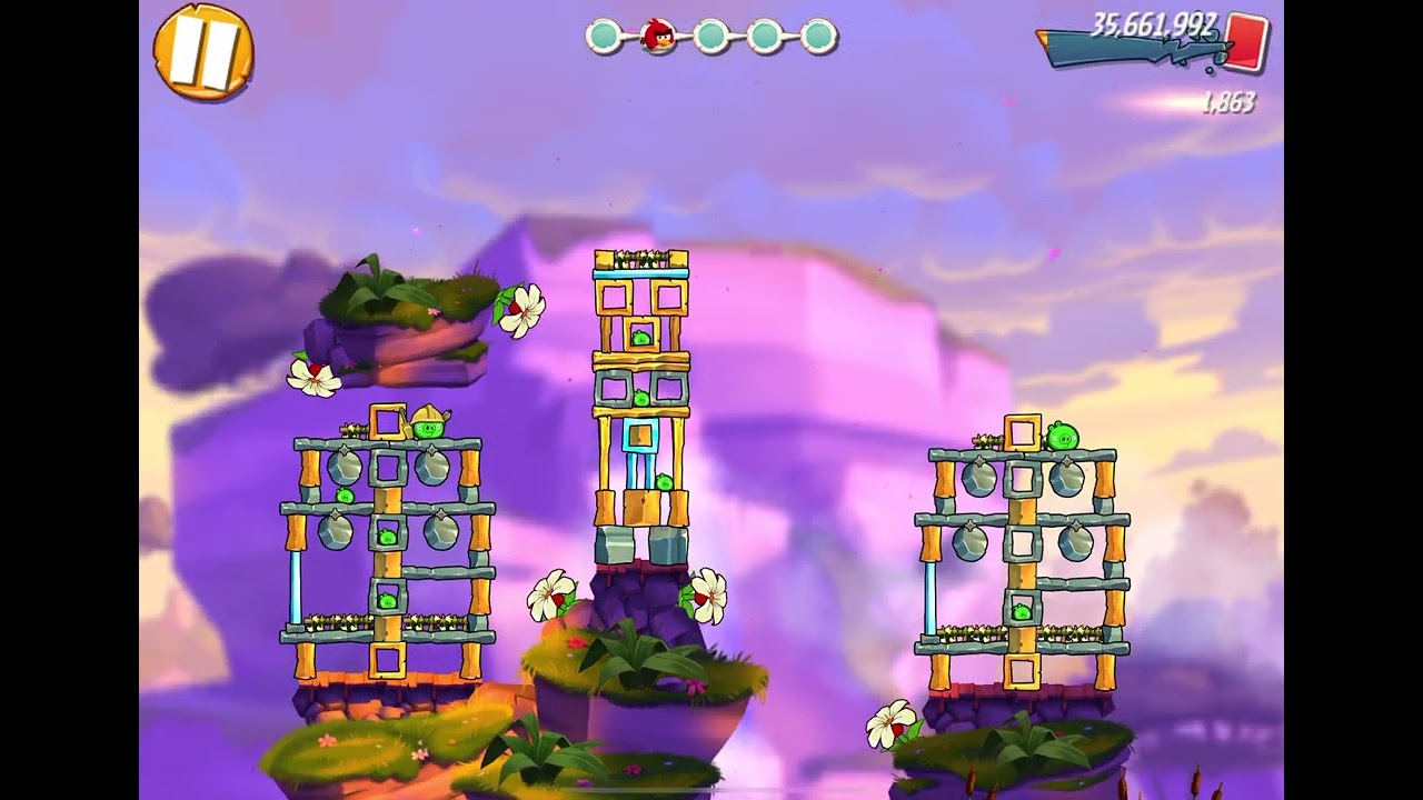 Angry Birds 2 AB2 4-5-6 Daily Challenge - 2024/01/15 for extra Red card