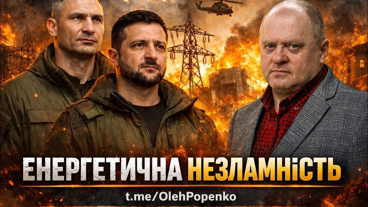 Олег Попенко. Энергетическая инфраструктура или энергетическая,незламнисть