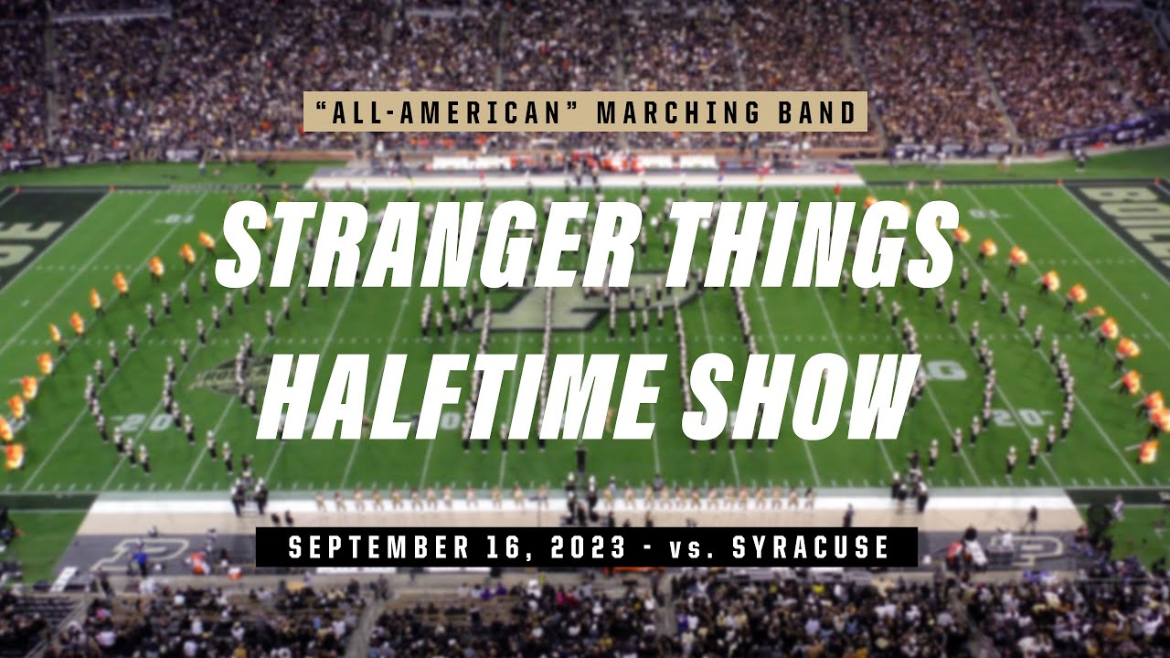 Stranger Things Halftime Show - Saturday, September 16, 2023 - vs. Syracuse