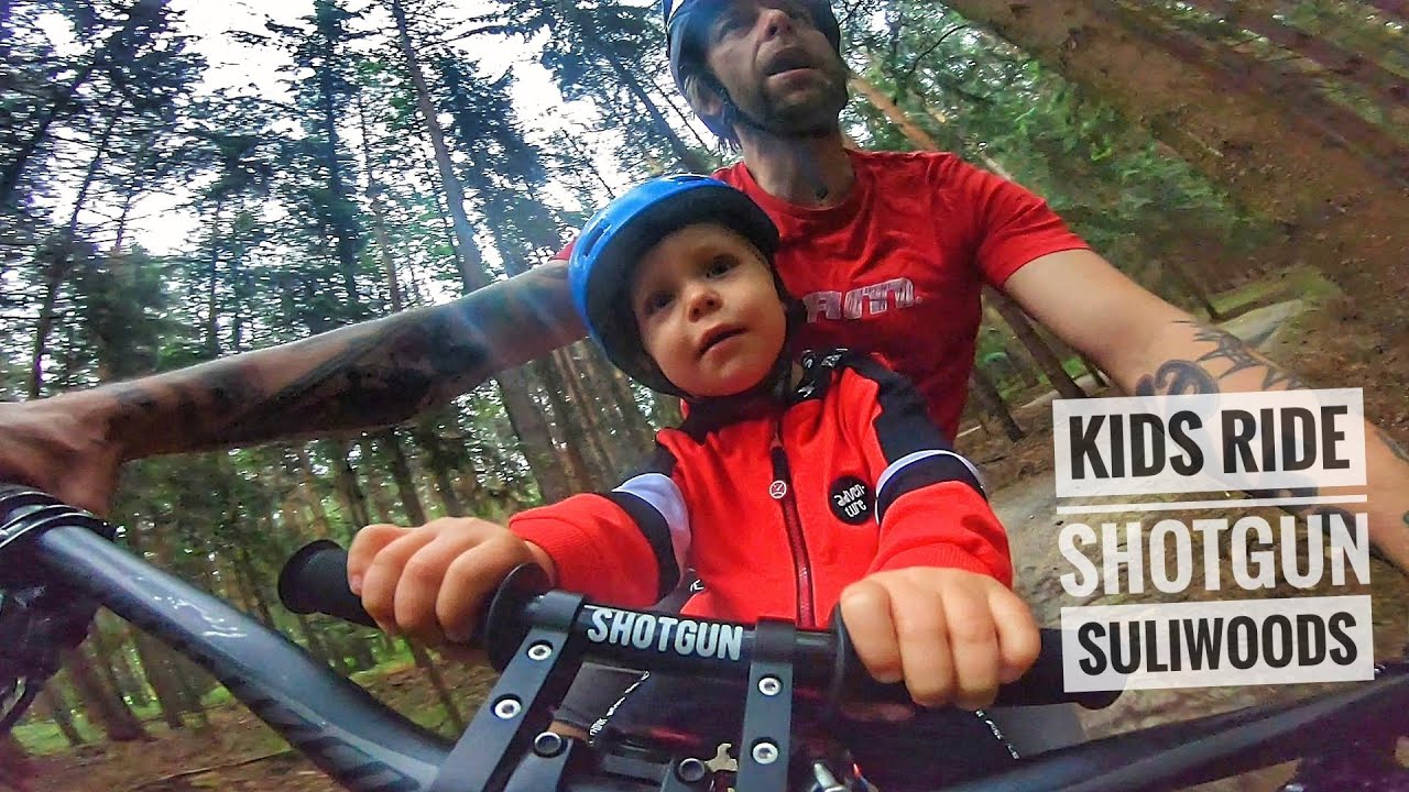 Kids Ride Shotgun first ride (Suliwoods trail)