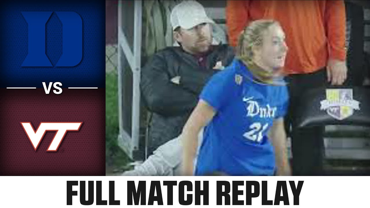 Duke vs. Virginia Tech Full Match Replay | 2023 ACC Women's Soccer