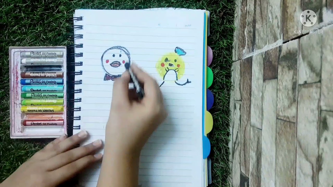 كيف نرسم بالدوائر الصغيرة سهل وبسيط(انصحك تدخل)
