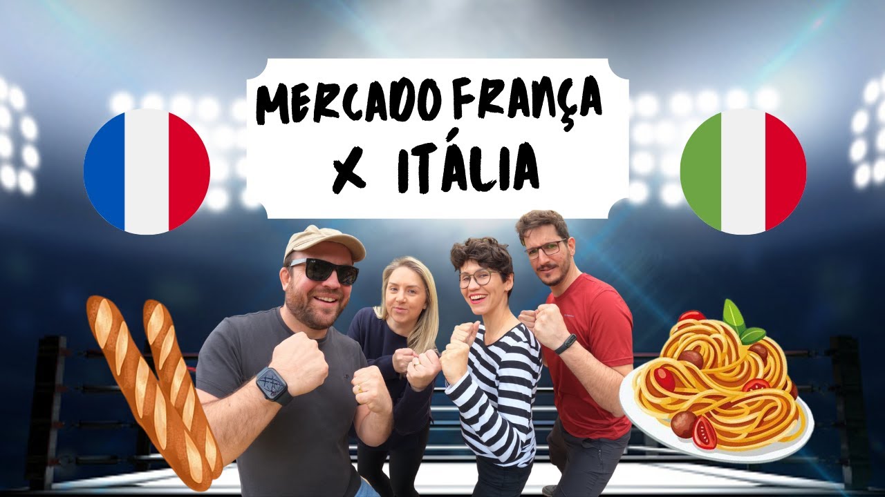 COMPARANDO MERCADOS NA FRAN&Ccedil;A E IT&Aacute;LIA | TOUR COM PRODUTOS E PRE&Ccedil;OS.