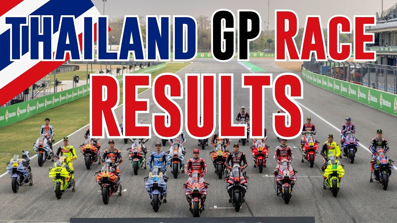 Результаты гонки Гран-при Таиланда | Новости MotoGP 2026