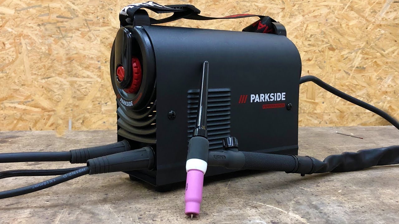 149€ Lidl Parkside® PTMI 180 A1 Tig Welder Unboxing and Test / Wig Schweißgerät