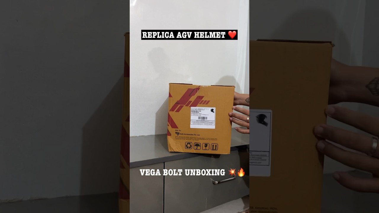 Vega bolt unboxing ✂️✂️ #vega #unboxing #besthelmetunder2000