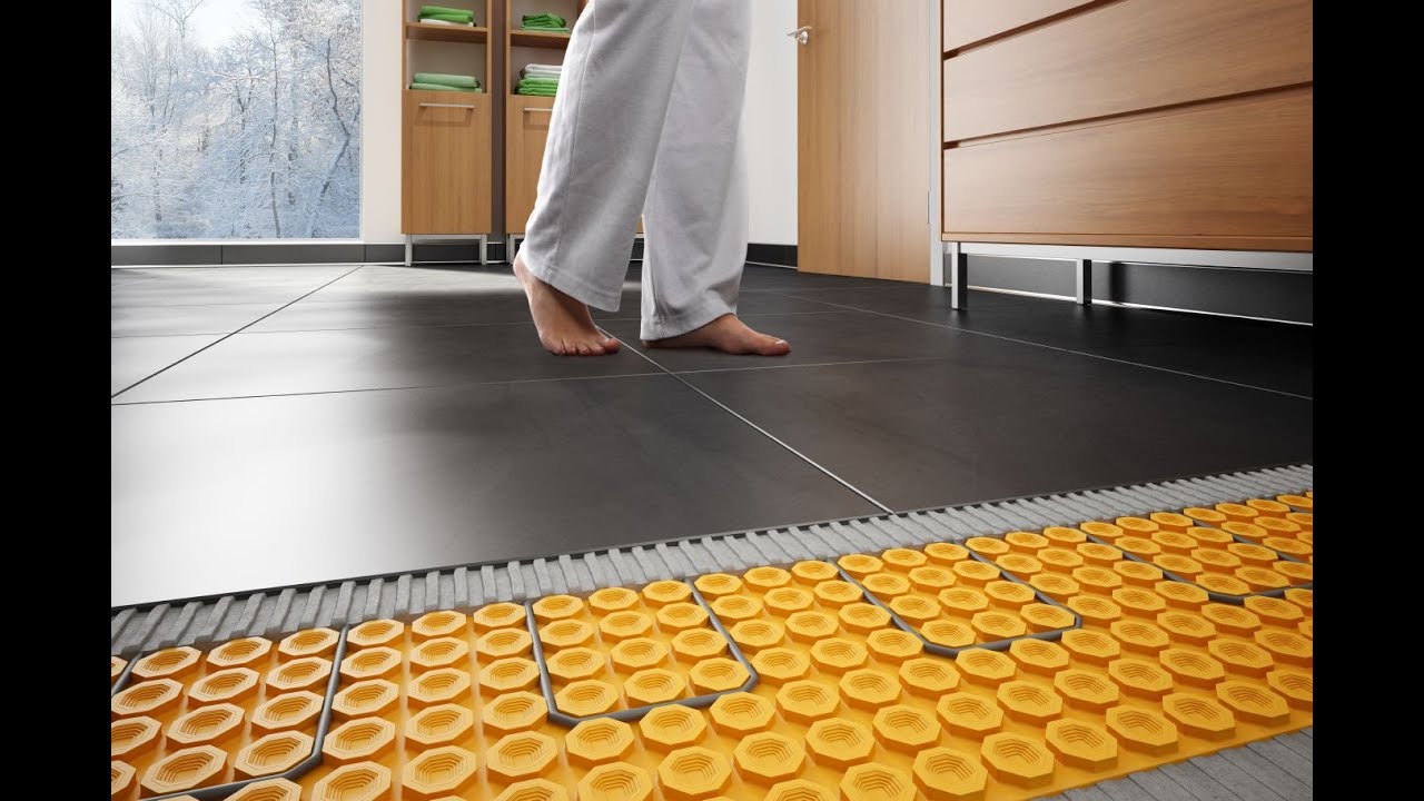 Comment placer le système de plancher chauffant Schluter® DITRA HEAT