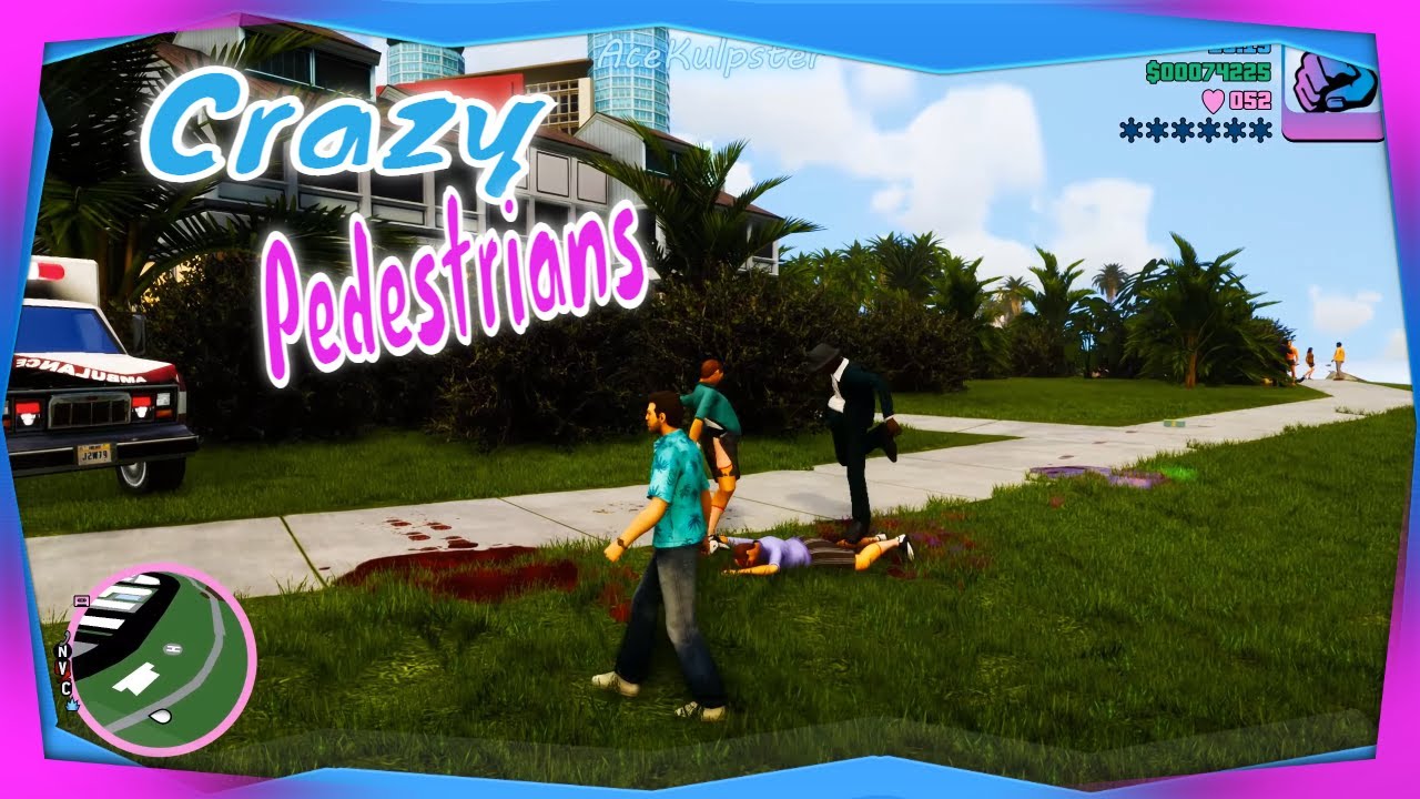 Grand Theft Auto: Vice City - Crazy Pedestrians (TDE) #17
