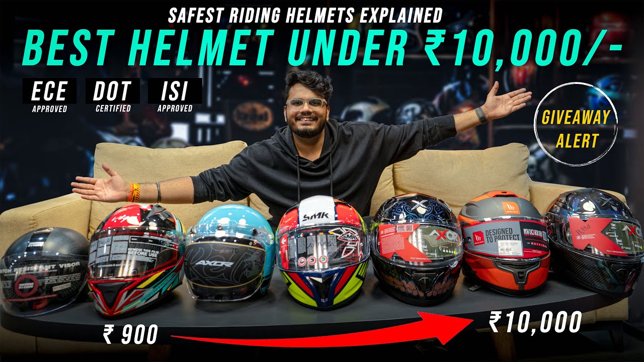 Best Helmets Under ₹10,000/- | Best In Budget Helmets Explained