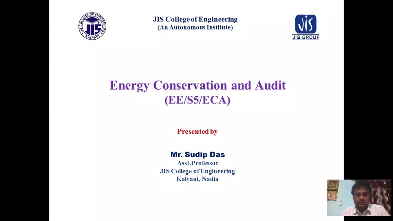 Energy Conservation and Audit
