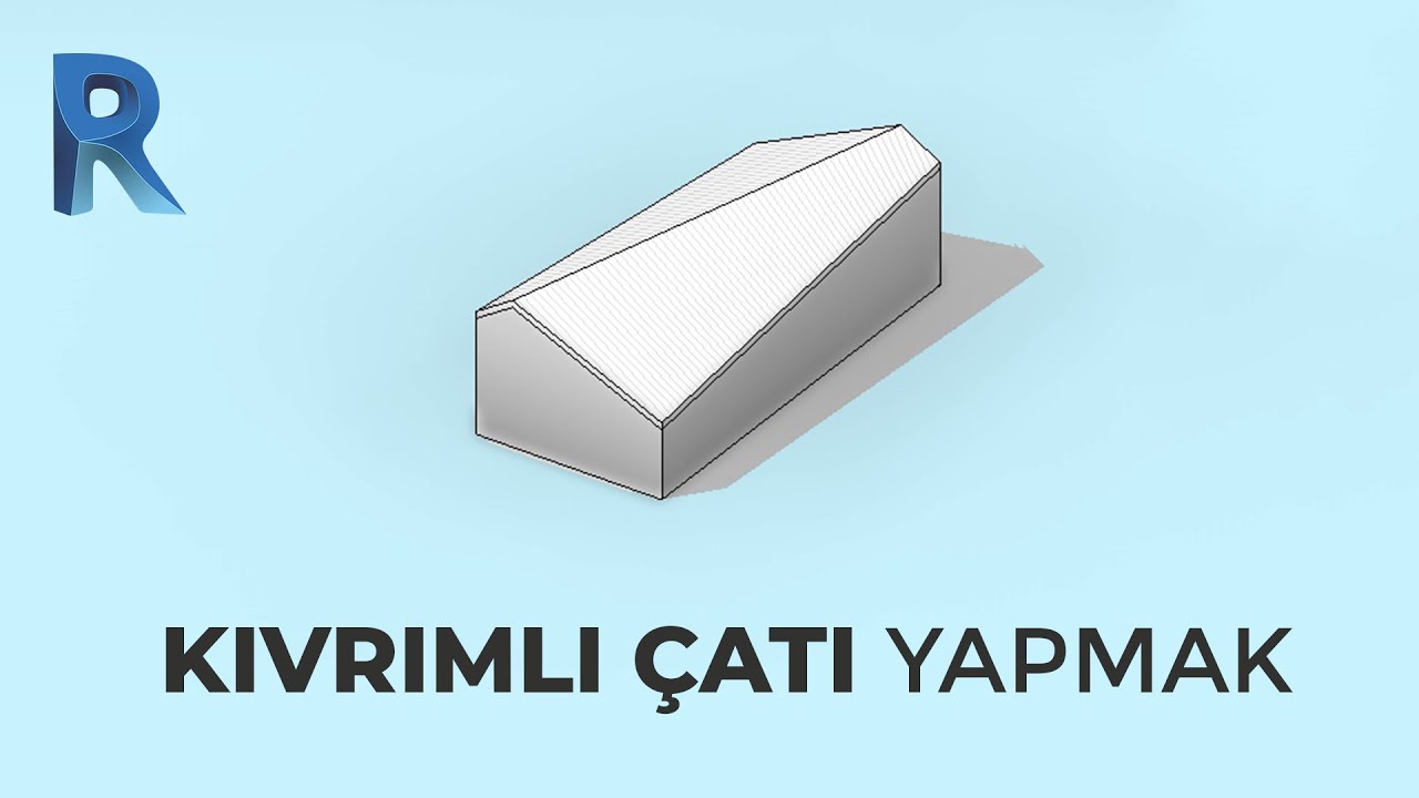 Revit'te Kıvrımlı Çatı Oluşturmak - Twisting Roof