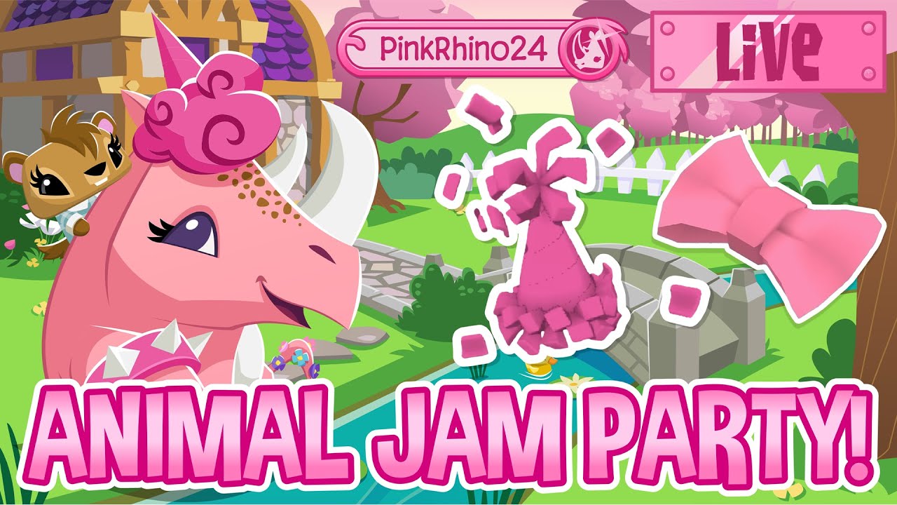 🔴LIVE ANIMAL JAM *EARLY* BDAY PARTY!!!