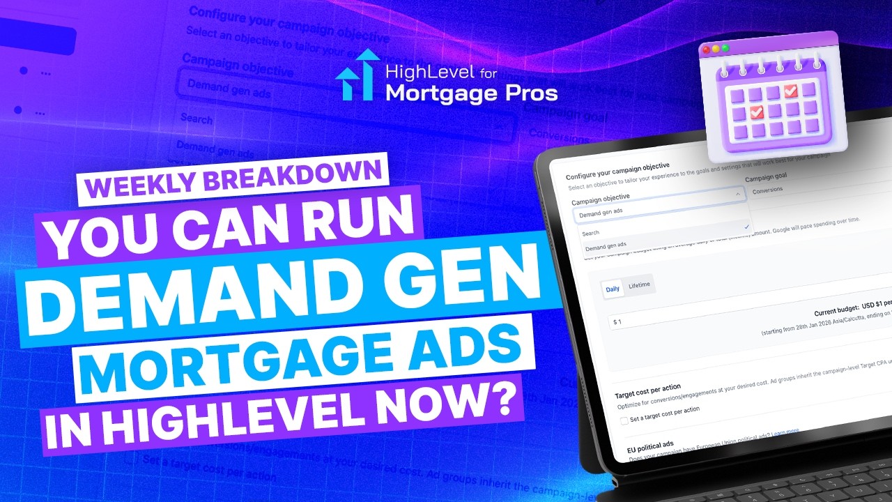 GHL Weekly Breakdown: YouTube, Gmail, and Discover with Demand Gen