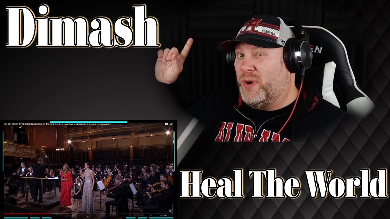 Dimash - Heal The World | REACTION