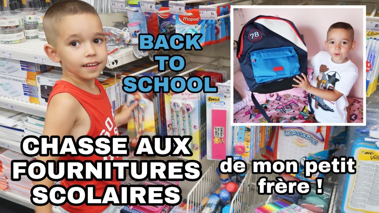 CHASSE AUX FOURNITURES SCOLAIRES 2019 DE MON PETIT FRERE - BACK TO SCHOOL