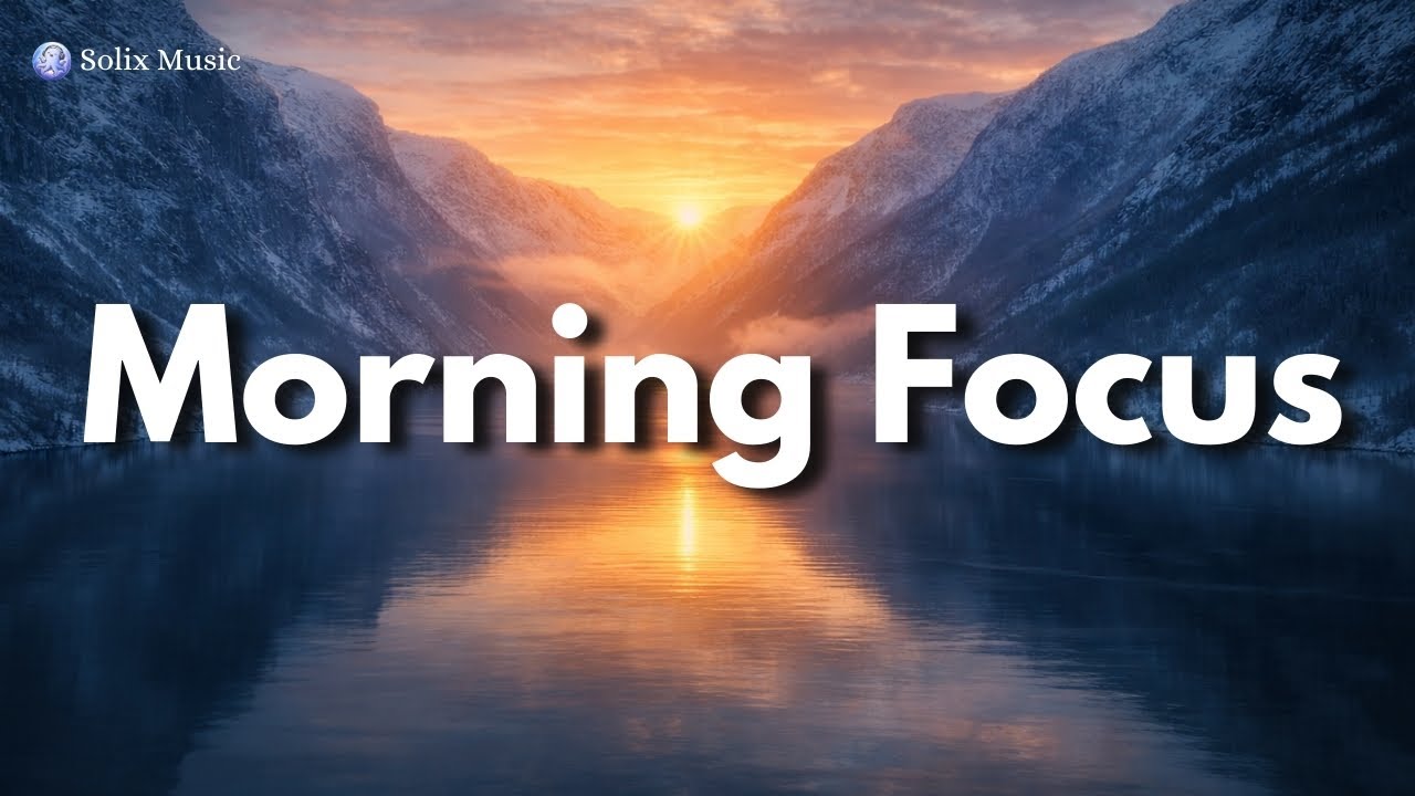 Morning Focus Music 🌅 Calm & Deep Chill for Productivity, Work, Study & Deep Concentration!