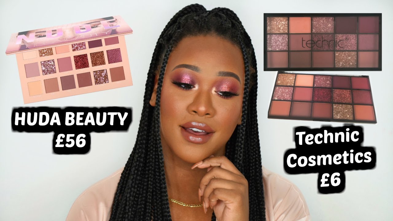 £6 TECHNIC VS £56 HUDA BEAUTY! INVITE ONLY VS NEW NUDE PALETTE!