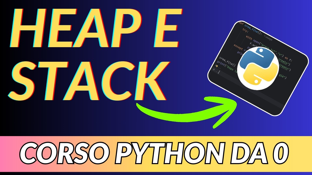 STACK and HEAP  prima parte - APPROFONDIMENTI FCODE