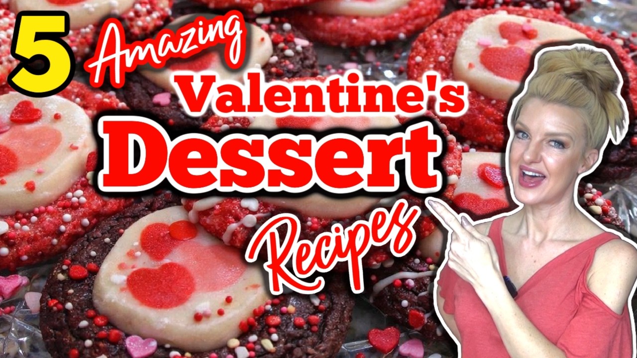 5 Valentine's Day DESSERTS you will LOVE!
