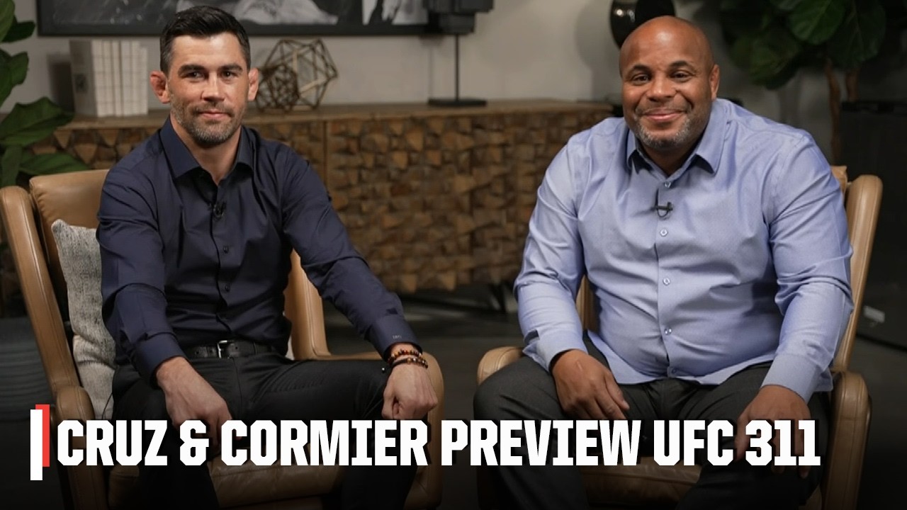 Cruz & Cormier preview UFC 311’s two title fights 🍿 Makhachev vs. Tsarukyan 2 & Merab vs. Umar