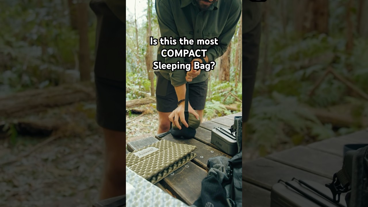 Our Ultralight Summer Sleeping Bag Weighs Just 512g 🪶 #hikinggear #campinggear #ultralighthiking