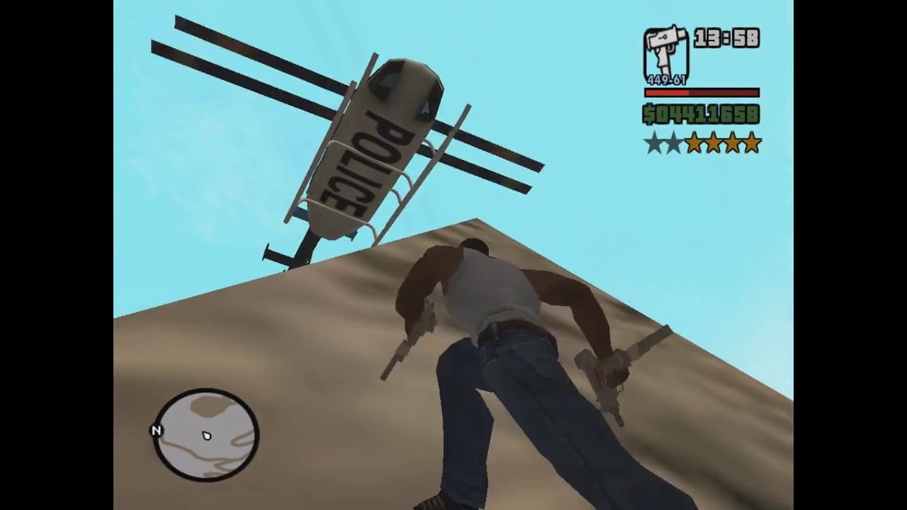 GTA SA - Police Maverick stealing - Attempt 2