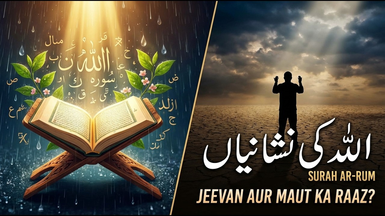 Yeh Duniya Temporary Hai 🌍 | Surah Ar-Rum Deep Message (Hindi/Urdu)