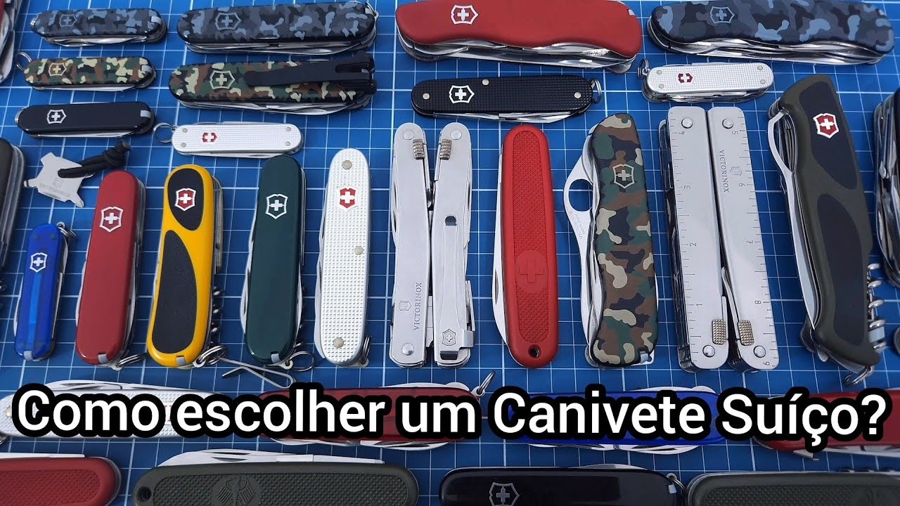 Como escolher um Canivete Suíço? Apresentando a linha de canivetes Victorinox!