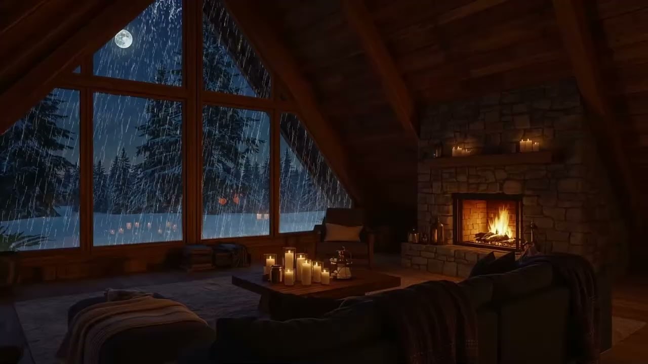 Gentle Rain on Tent for Deep Sleep, Calm Relaxation & Quiet Background