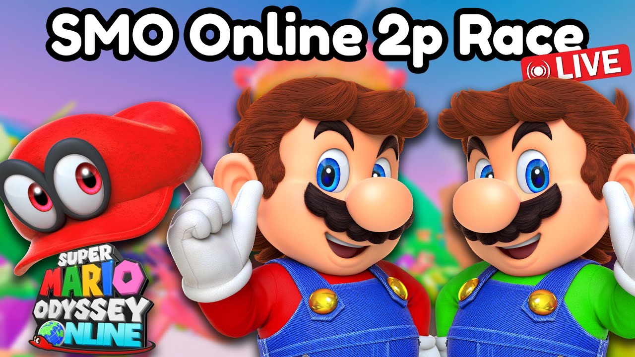 🔴[VERTICAL] Super Mario Odyssey Online 2p Any% Race w/ @SudaiDelphi  #shorts