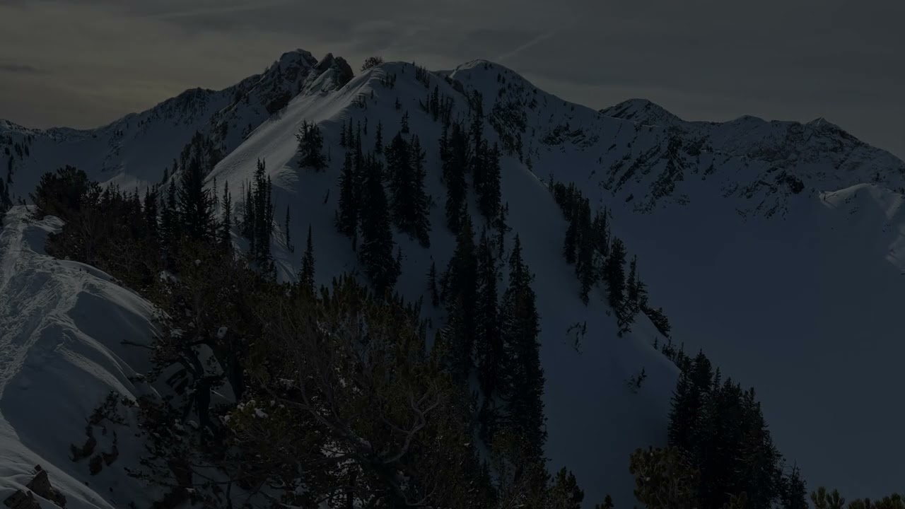 Skiing Hanyak Heaven & Dark Ebony in Mineral Fork