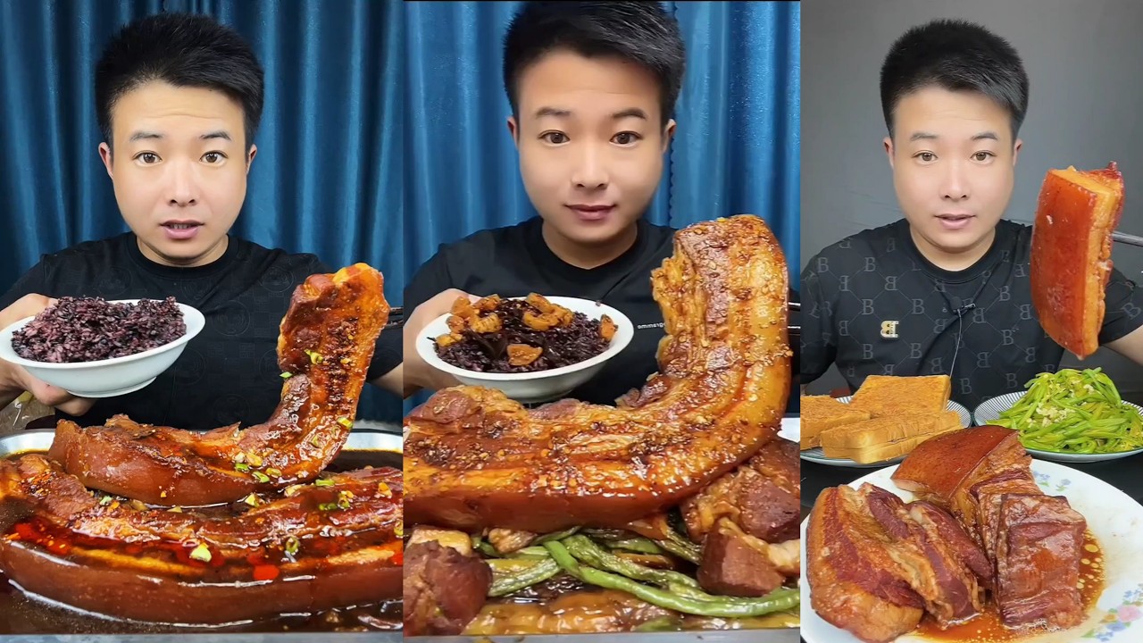 【ASMR】【MUKBANG】東坡肉 GIANT PORK BELLY | EATING SHOW | CHINESE MUKBANG | 食べ | 吃播 LOVE ASMR &bull;JENNIE #401