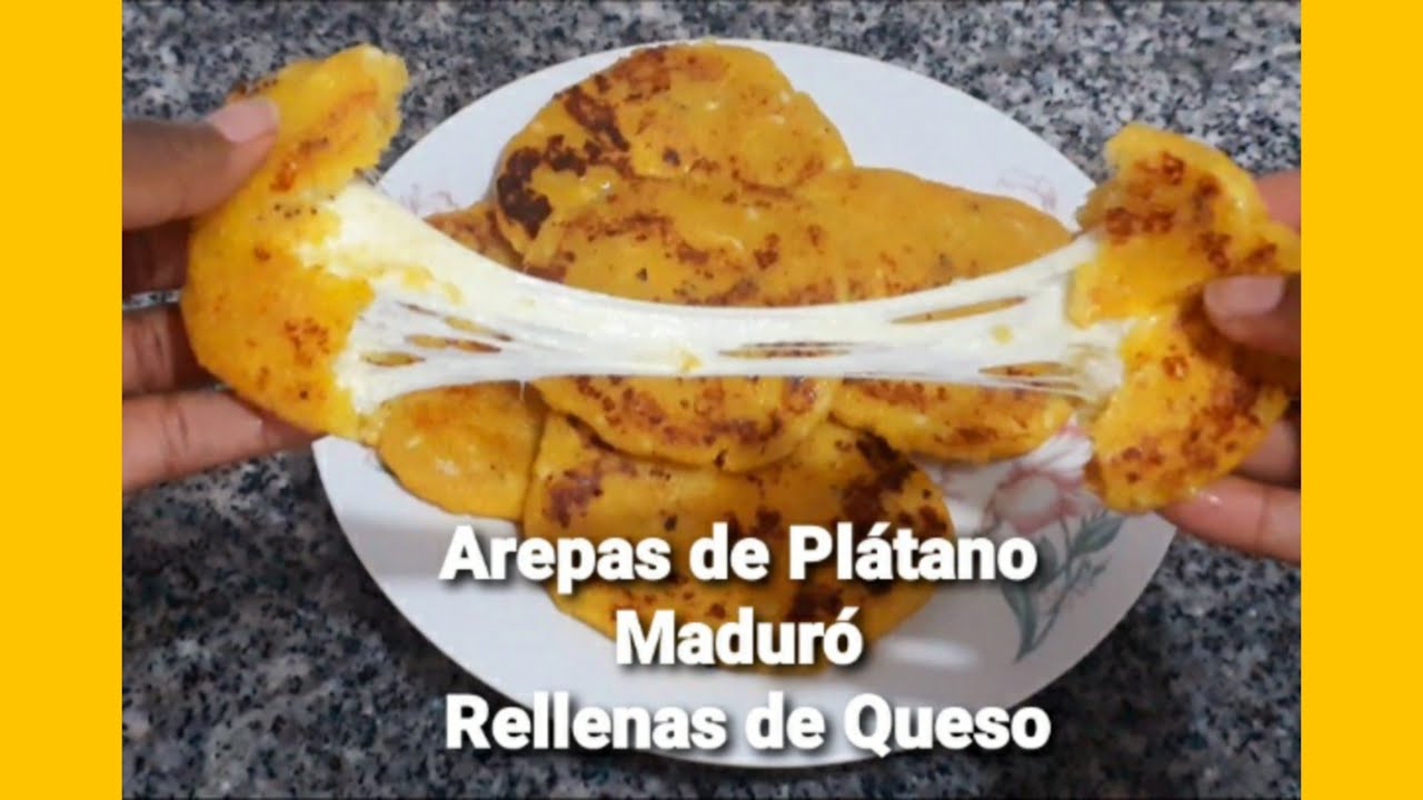 AREPAS DE PLÁTANO MADURO RELLENAS DE QUESO| Dtodito con Cami| 2020